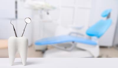 Dental chair.