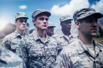 Group of soldiers.