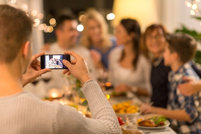People posing for a group photo.
