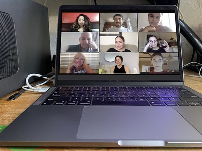 Video conference.