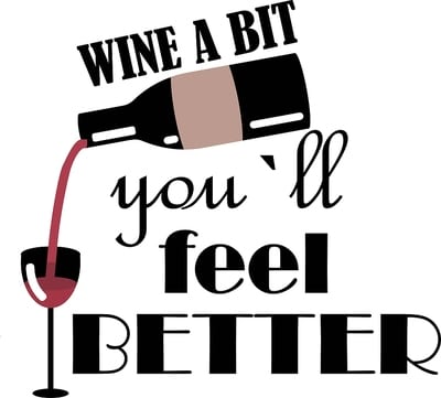 Wine a bit